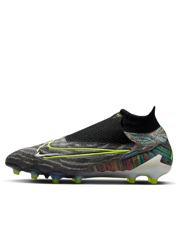 Кроссовки phantom gxelite df fusion ag pro 'black' Nike — изображение 1 из 4, черный/зеленый/розовый