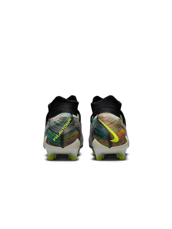 Кроссовки phantom gxelite df fusion ag pro 'black' Nike — изображение 3 из 4, черный/зеленый/розовый