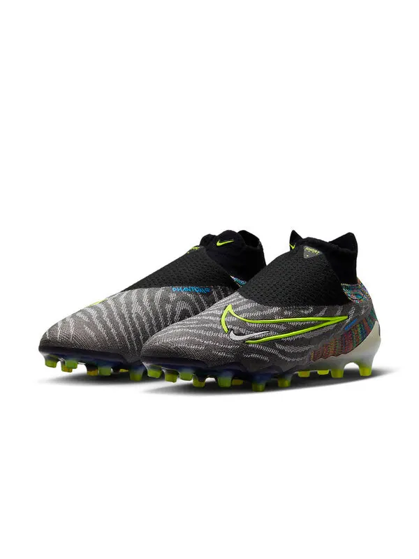 Кроссовки phantom gxelite df fusion ag pro 'black' Nike — изображение 4 из 4, черный/зеленый/розовый
