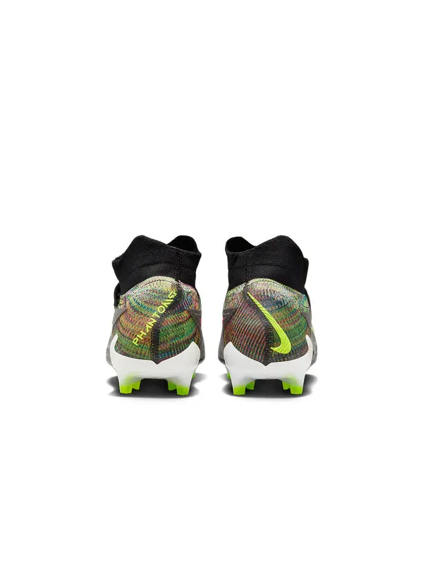 Кроссовки phantom gx elite gripknit df fusion fg 'black volt' Nike — изображение 3 из 4, черный/белый/синий