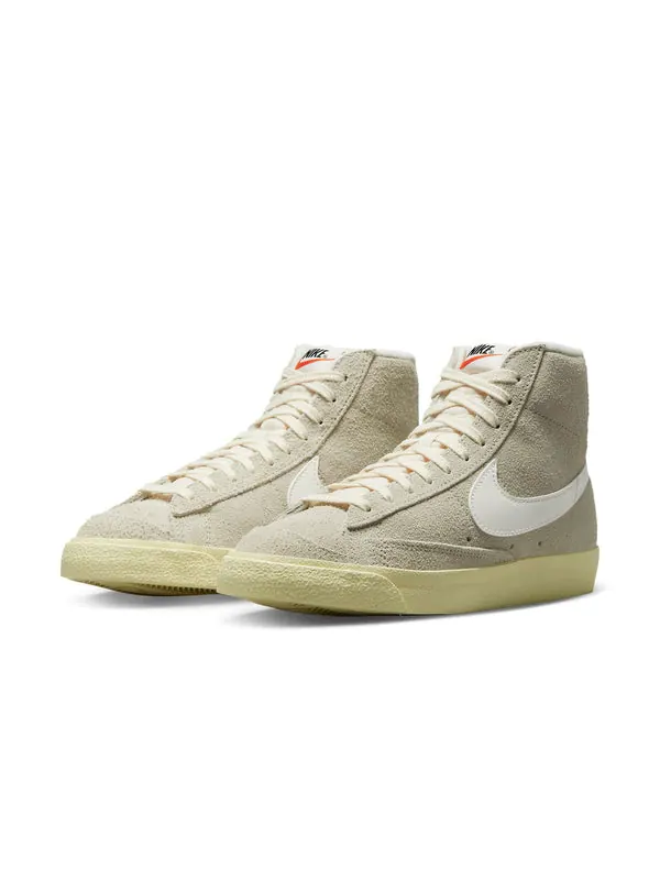 Кроссовки blazer mid '77 vintage 'light bone alabaster' Nike — изображение 3 из 4, бежевый