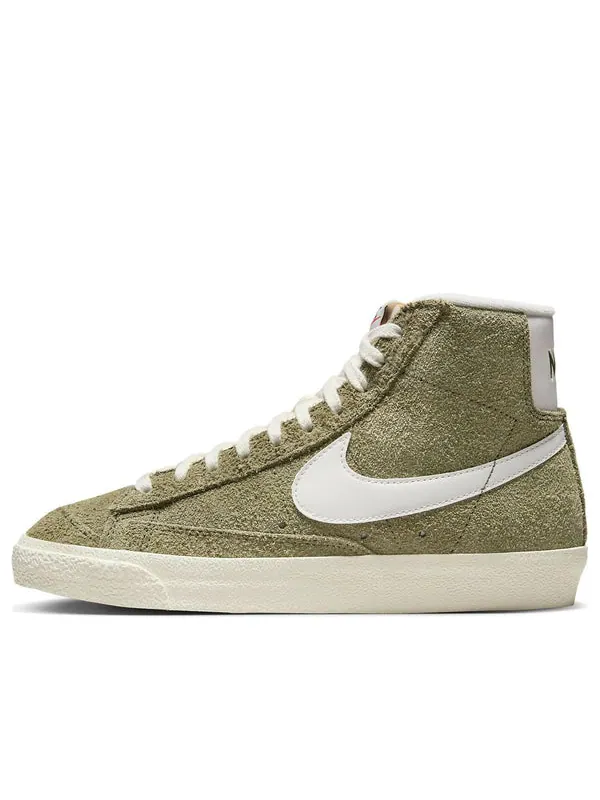 Кроссовки blazer mid '77 vintage 'olive' Nike — изображение 1 из 4, оливковый зеленый