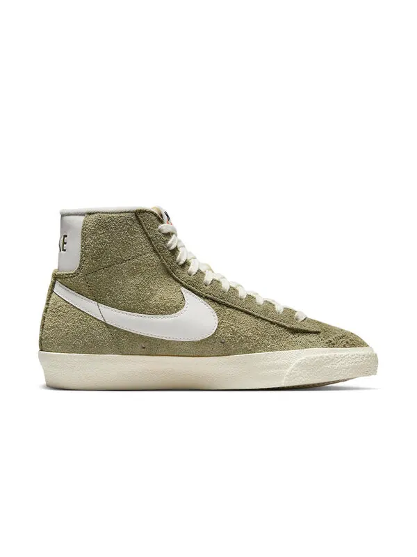 Кроссовки blazer mid '77 vintage 'olive' Nike — изображение 2 из 4, оливковый зеленый