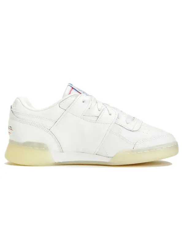 Кроссовки workout lo plus 'chalk plus white' Reebok — изображение 2 из 4, белый