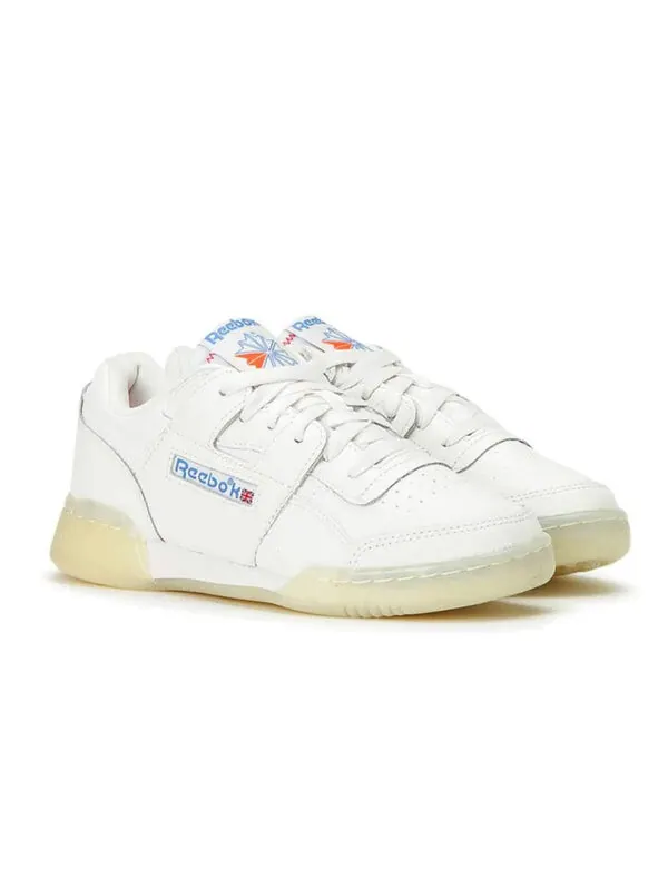 Кроссовки workout lo plus 'chalk plus white' Reebok — изображение 3 из 4, белый