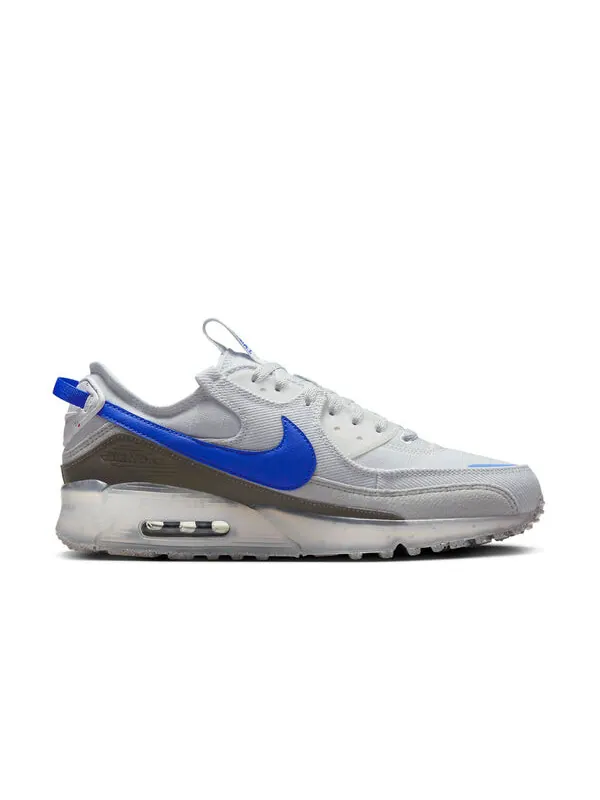 Кроссовки air max 90 terrascape 'pure platinum hyper royal' Nike — изображение 2 из 4, платиновый//белый