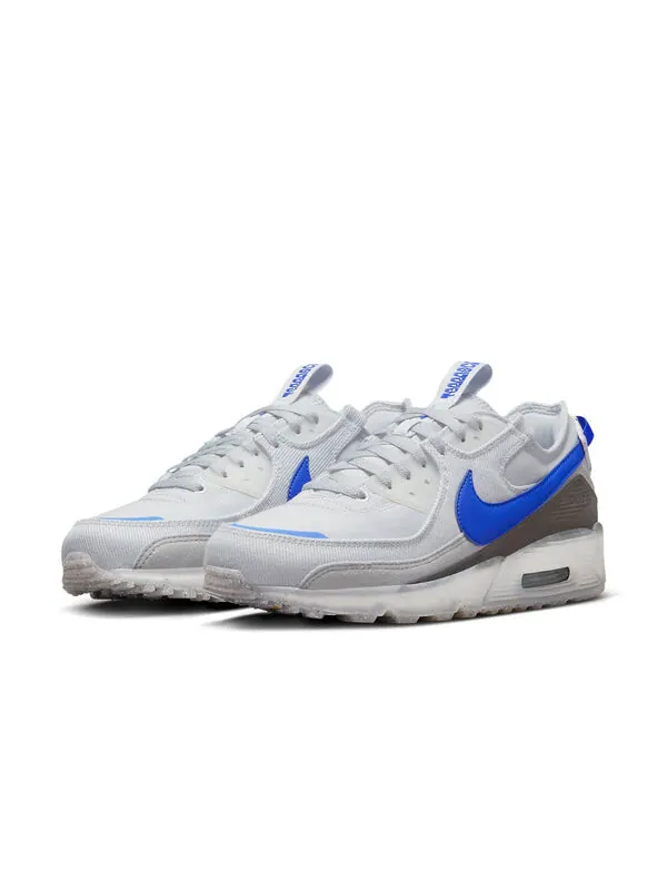 Кроссовки air max 90 terrascape 'pure platinum hyper royal' Nike — изображение 3 из 4, платиновый//белый