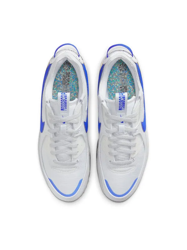 Кроссовки air max 90 terrascape 'pure platinum hyper royal' Nike — изображение 4 из 4, платиновый//белый