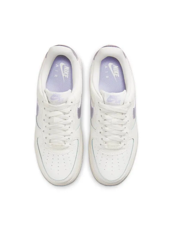 Кроссовки air force 1 low 'sail oxygen purple' Nike — изображение 4 из 4, фиолетовый/белый