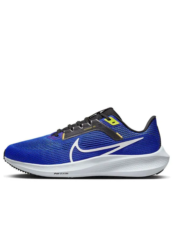 Кроссовки air zoom pegasus 40 wide 'racer blue' Nike — изображение 1 из 4, синий/черный//белый