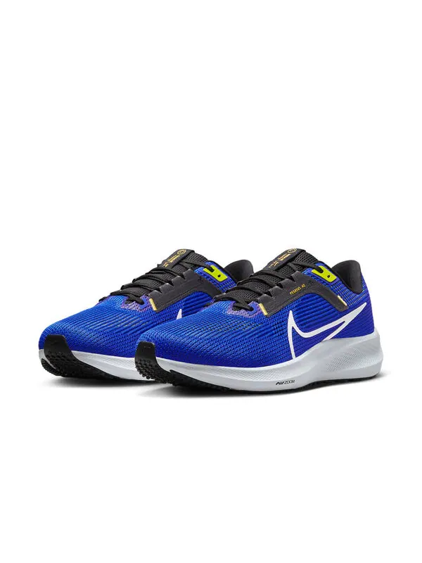 Кроссовки air zoom pegasus 40 wide 'racer blue' Nike — изображение 3 из 4, синий/черный//белый