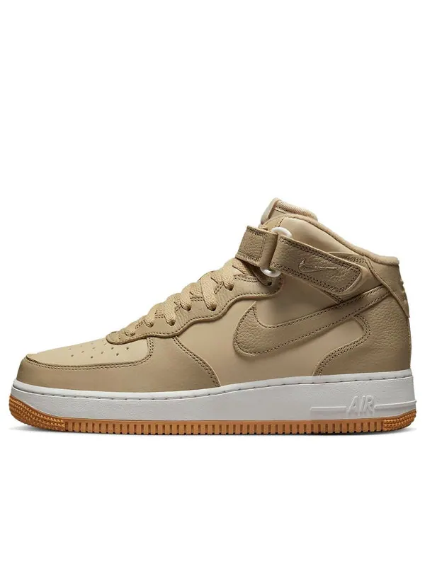 Кроссовки air force 1 mid '07 lx 'limestone' Nike — изображение 1 из 4, коричневый