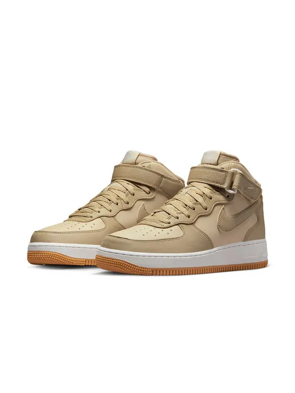 Кроссовки air force 1 mid '07 lx 'limestone' Nike — изображение 3 из 4, коричневый