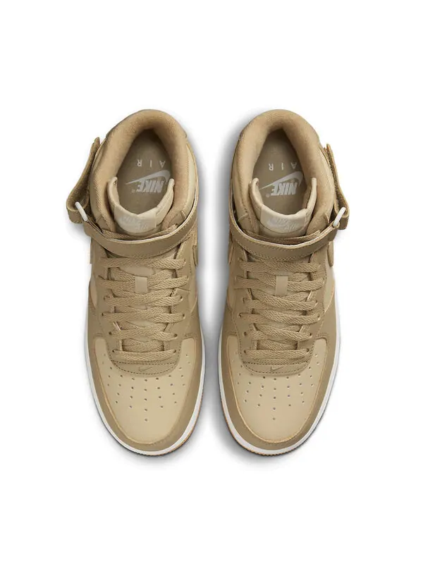 Кроссовки air force 1 mid '07 lx 'limestone' Nike — изображение 4 из 4, коричневый
