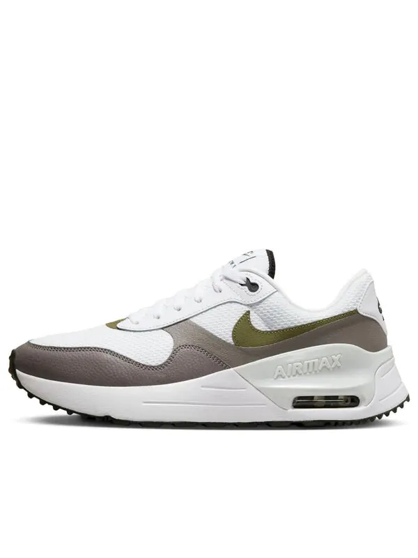 Кроссовки air max systm Nike — изображение 1 из 4, белый/черный//оливковый