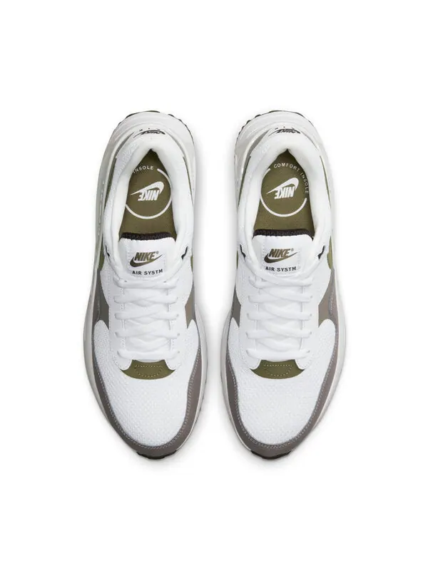 Кроссовки air max systm Nike — изображение 4 из 4, белый/черный//оливковый