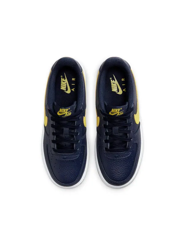 Кроссовки air force 1 низкие Nike — изображение 4 из 4, черный/желтый