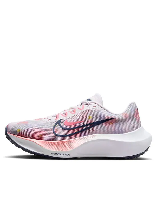 Кроссовки zoom fly 5 премиум Nike — изображение 1 из 4, белый/розовый