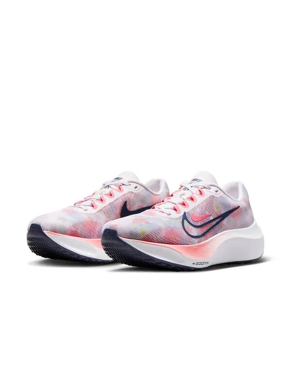 Кроссовки zoom fly 5 премиум Nike — изображение 3 из 4, белый/розовый