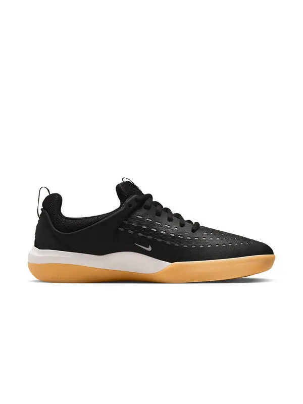Кроссовки zoom nyjah 3 sb 'black white gum' Nike — изображение 2 из 4