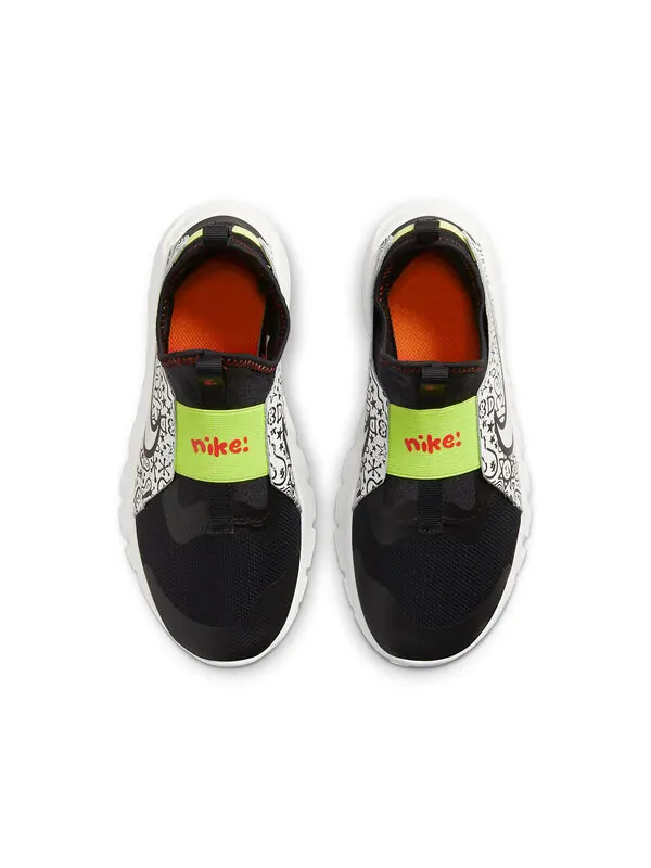 Кроссовки flex runner 2 jp Nike — изображение 4 из 4, черный/белый