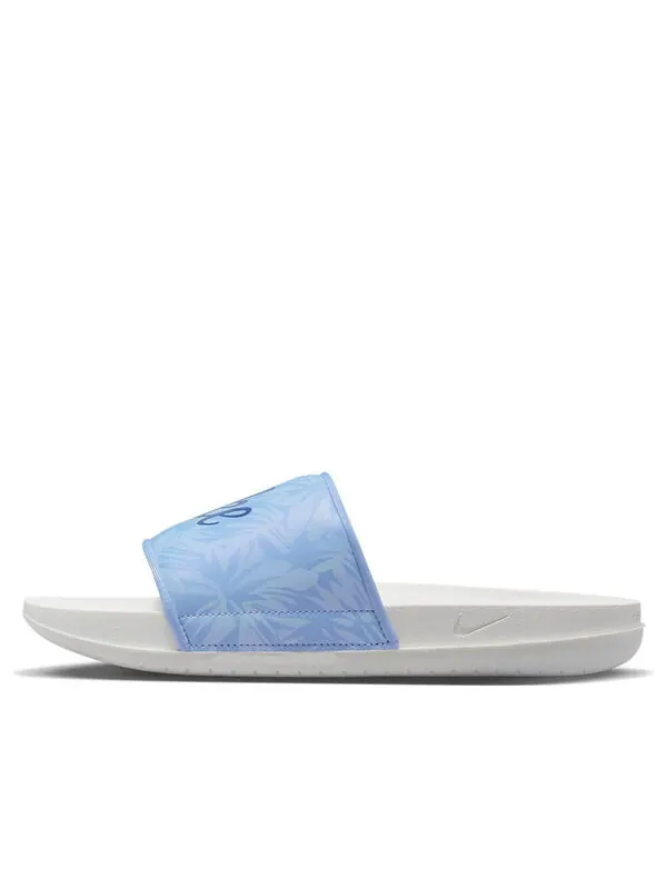 Тапочки offcourt slide print 'cobalt bliss' Nike