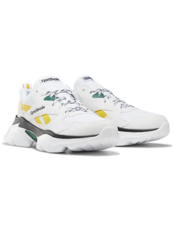 Кроссовки royal bridge 3 'green yellow' Reebok — изображение 3 из 4, белый/желтый