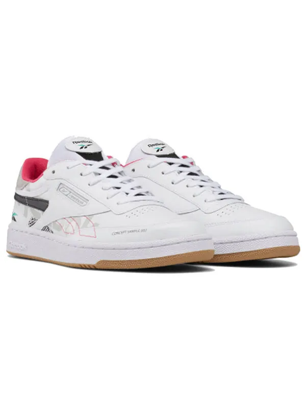 Кроссовки club c 85 ati 90s 'white' Reebok — изображение 3 из 4, черный белый