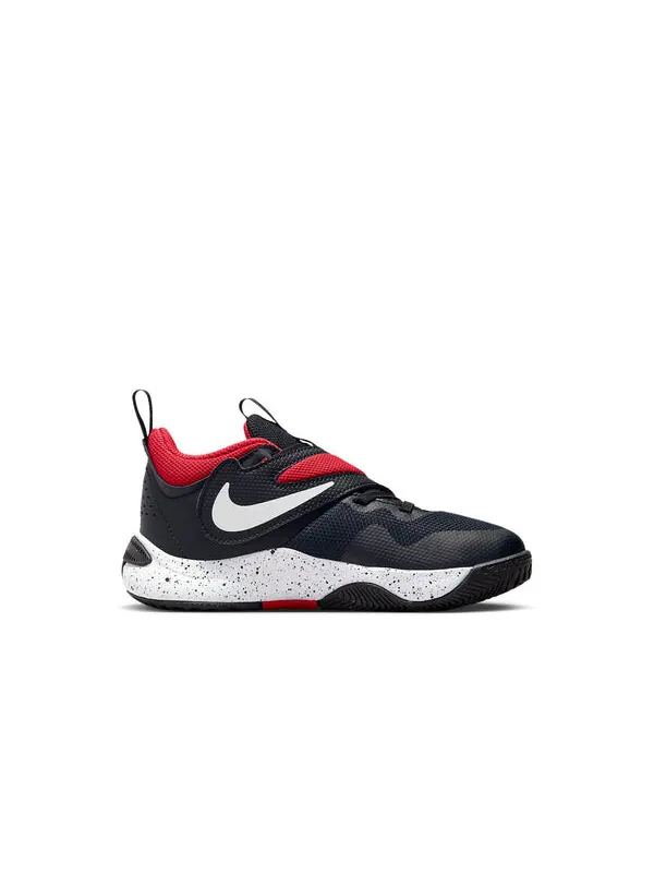 Кроссовки команда hustle d11 Nike — изображение 2 из 4, черный/белый/красный
