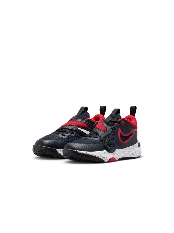 Кроссовки команда hustle d11 Nike — изображение 3 из 4, черный/белый/красный