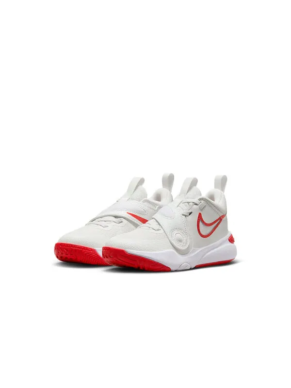 Кроссовки команда hustle d 11 Nike — изображение 3 из 4, белый/красный