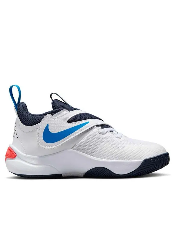 Кроссовки team hustle d 11 'white lemon twist blue' Nike — изображение 2 из 4