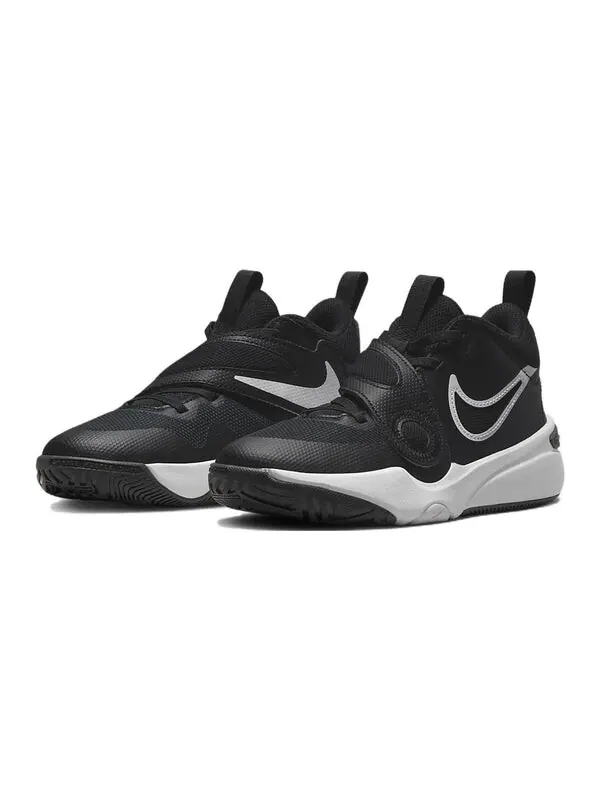 Кроссовки team hustle d 11 баскетбольные кроссовки Nike — изображение 3 из 4, черный/белый