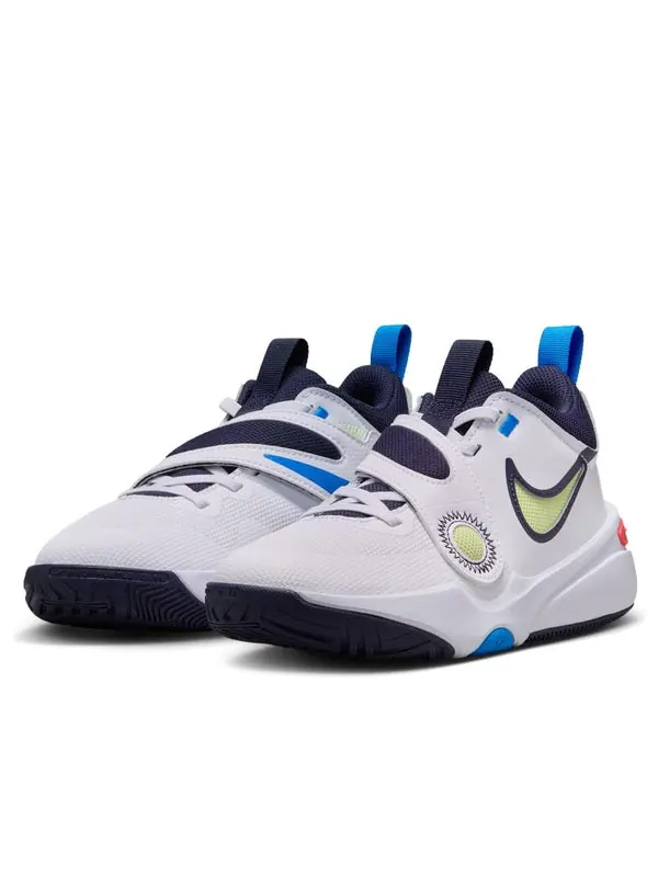 Кроссовки team hustle d 11 Nike — изображение 3 из 4, белый