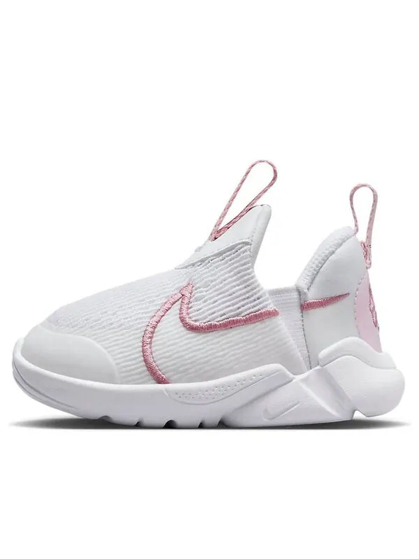 Кроссовки Nike Flex Plus 2 Baby/Toddler — изображение 1 из 4, белый/розовый