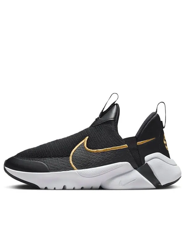 Кроссовки flex plus 2 Nike — изображение 1 из 4, черный/золотистый/белый