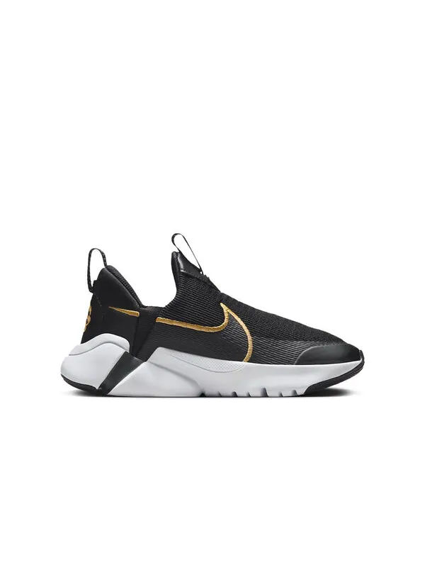 Кроссовки flex plus 2 Nike — изображение 2 из 4, черный/золотистый/белый