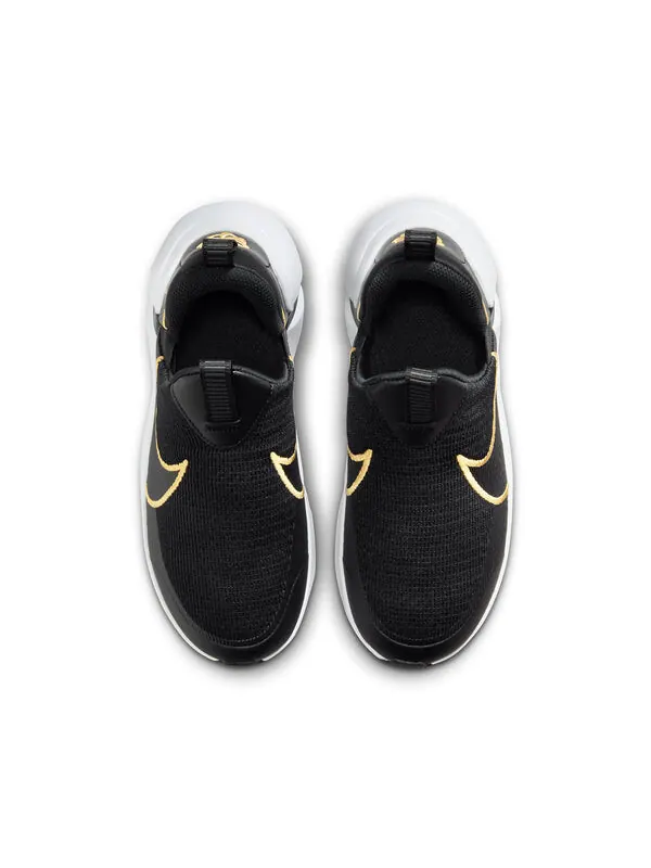 Кроссовки flex plus 2 Nike — изображение 4 из 4, черный/золотистый/белый