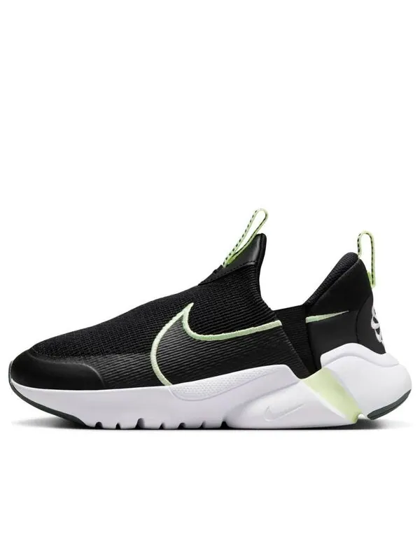 Кроссовки flex plus 2 'black barely volt' Nike — изображение 1 из 4, черный/белый