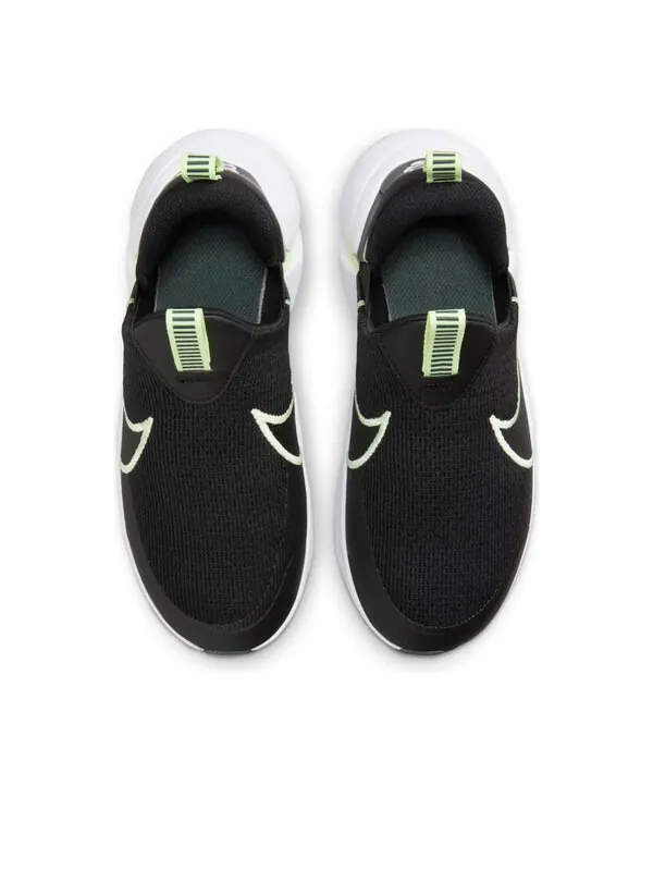 Кроссовки flex plus 2 'black barely volt' Nike — изображение 4 из 4, черный/белый