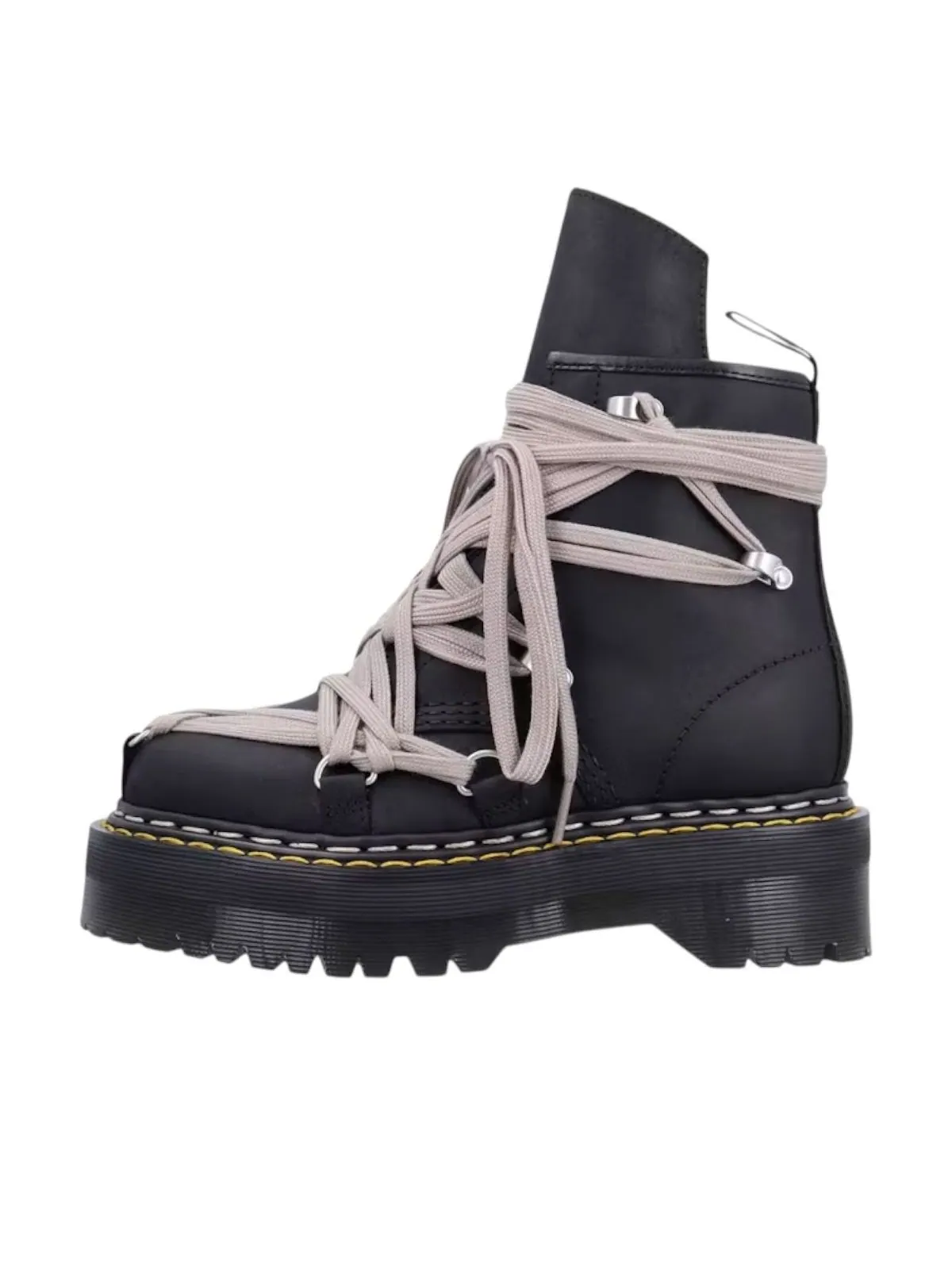 Ботинки Dr. Martens 1460 DRKSHDW, четырехслойная подошва, шнуровка — изображение 1 из 1, черный