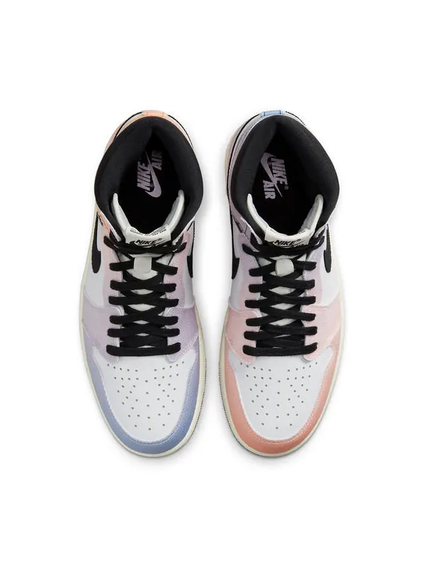 Кроссовки 1 ретро высокие og Air Jordan — изображение 4 из 4, белый/фиолетовый