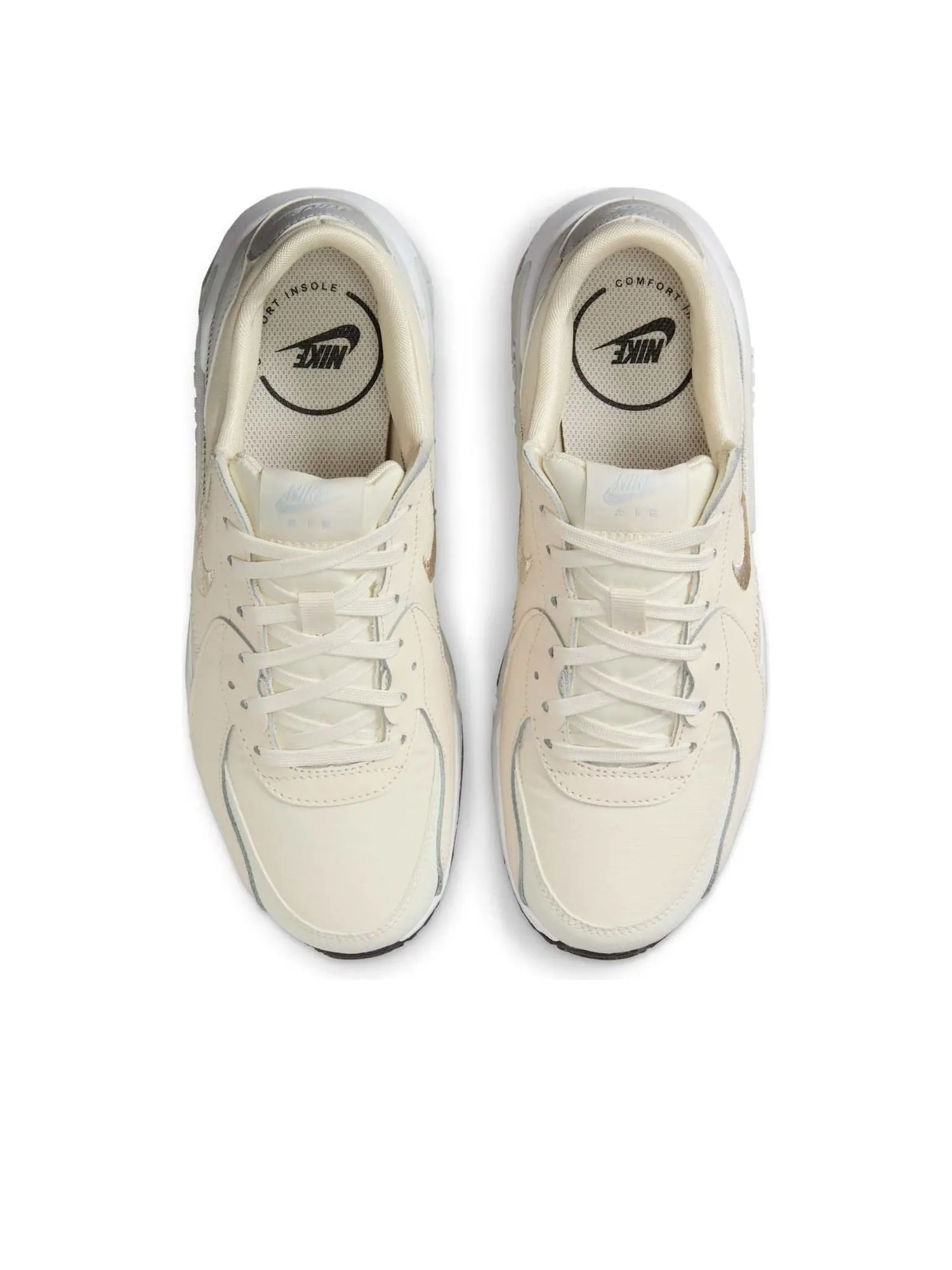 Кроссовки (WMNS) Nike Air Max Excee 'Soft Pearl Platinum Tint White Pure Platinum' — изображение 4 из 6, бежевый