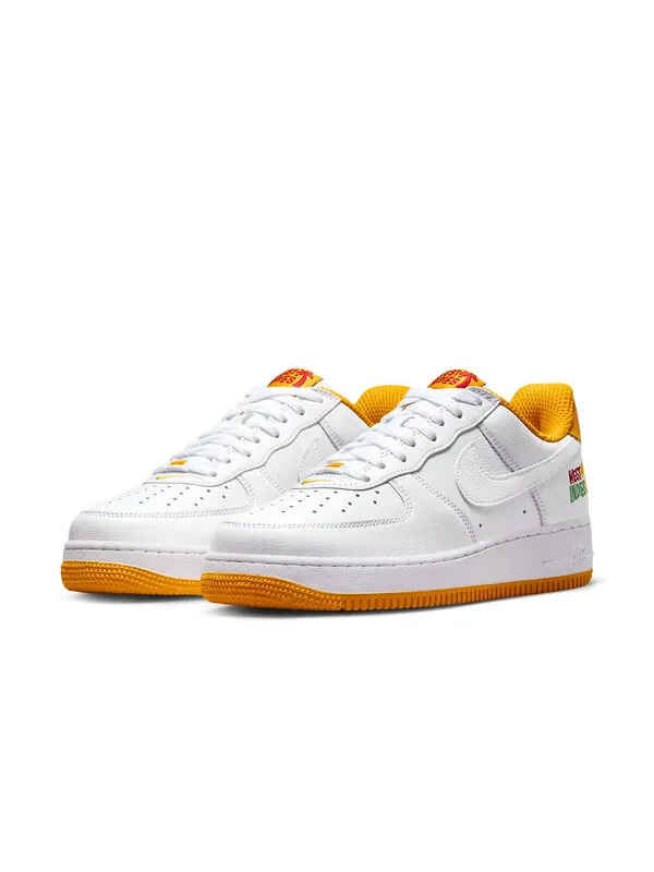 Кроссовки air force 1 низкие Nike — изображение 2 из 4, белый/белый/золотистый
