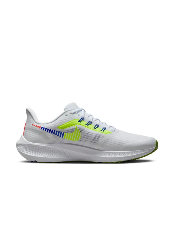 Кроссовки air zoom pegasus 39 премиум Nike — изображение 2 из 4, белый/зеленый/синий