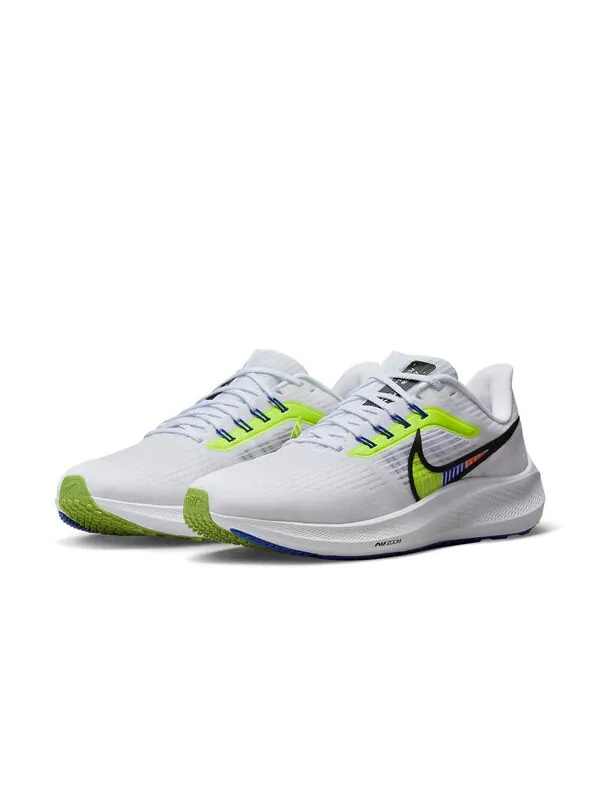 Кроссовки air zoom pegasus 39 премиум Nike — изображение 3 из 4, белый/зеленый/синий