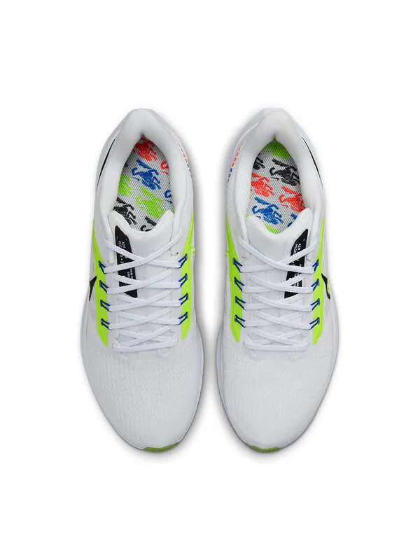 Кроссовки air zoom pegasus 39 премиум Nike — изображение 4 из 4, белый/зеленый/синий