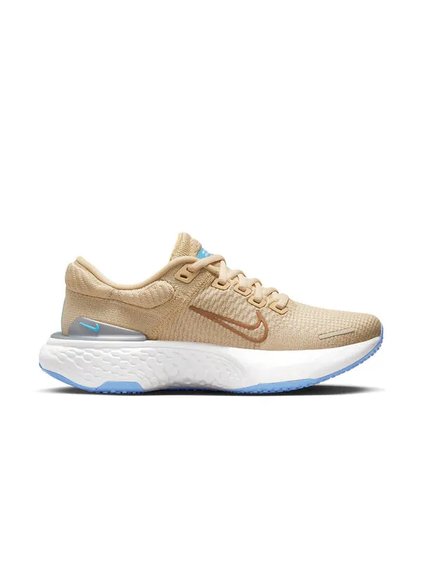 Кроссовки zoomx invincible runflyknit 2 Nike — изображение 2 из 4, желтый/коричневый