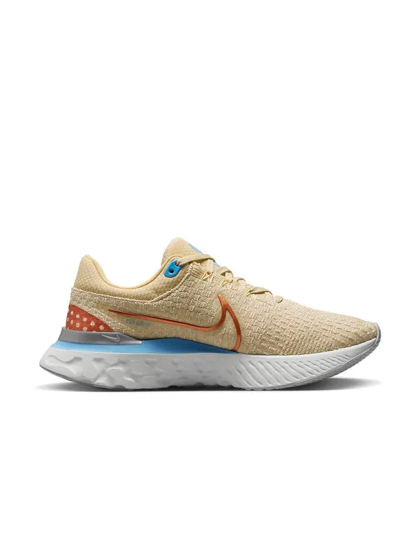 Кроссовки react infinity run flyknit 3 Nike — изображение 2 из 4, коричневый