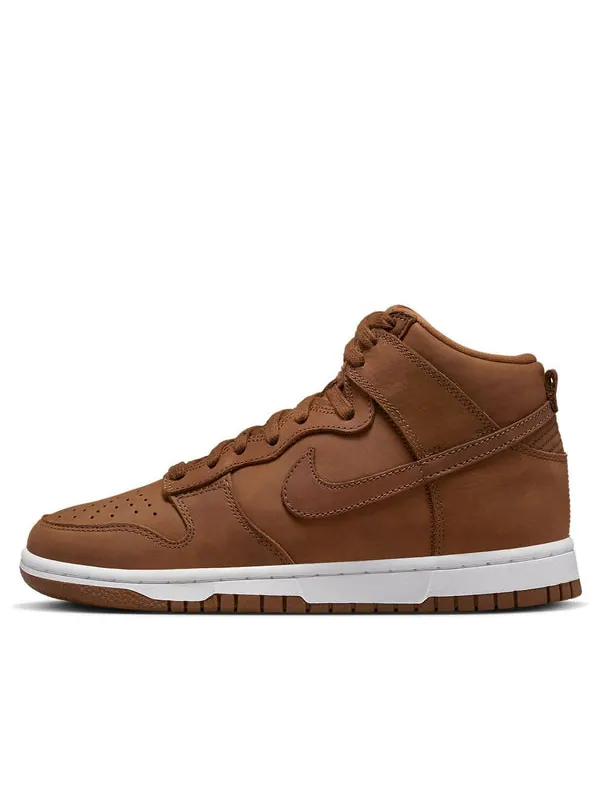 Кроссовки dunk high premium 'pecan' Nike — изображение 1 из 4, белый